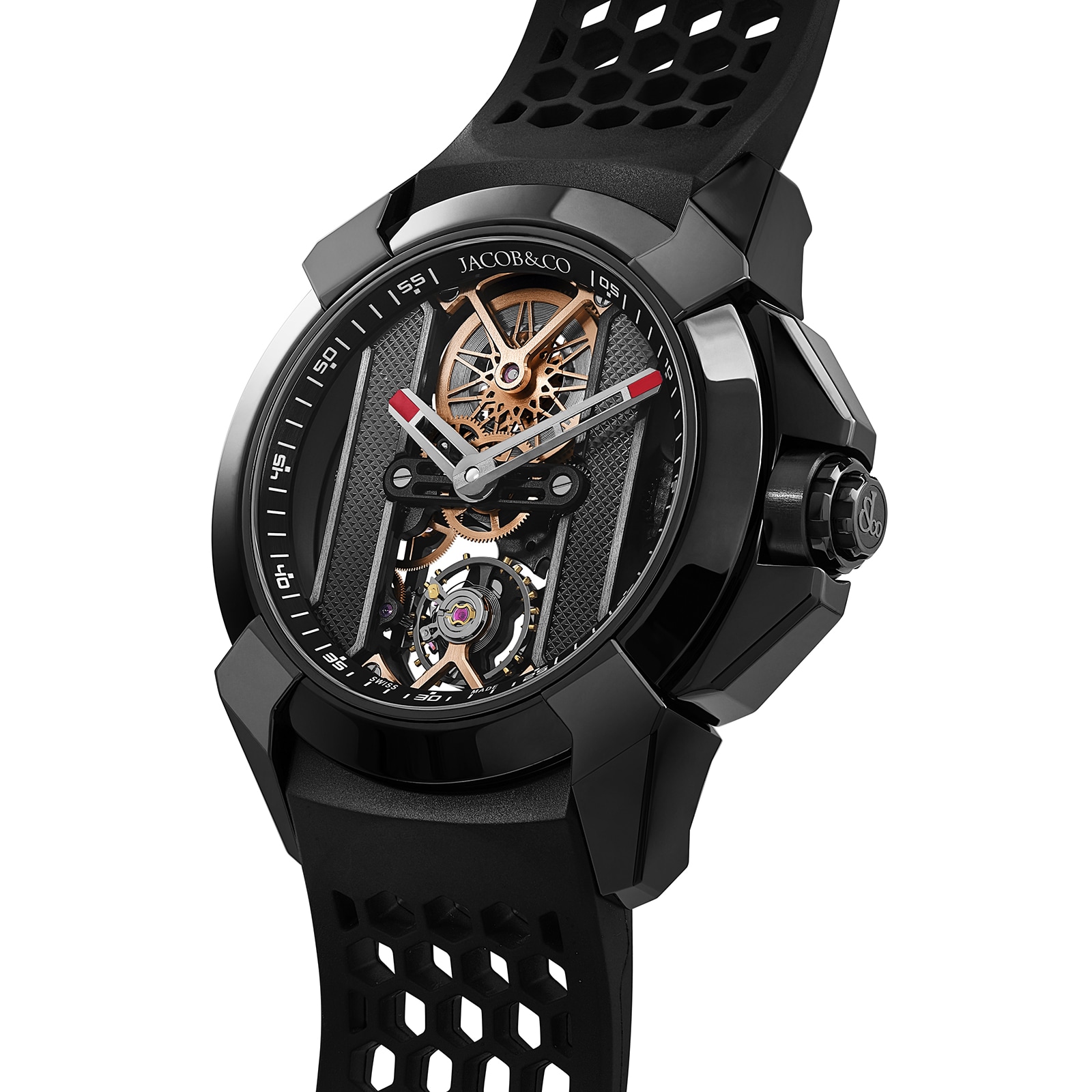 Epic X Black DLC Steel Watch - image 1