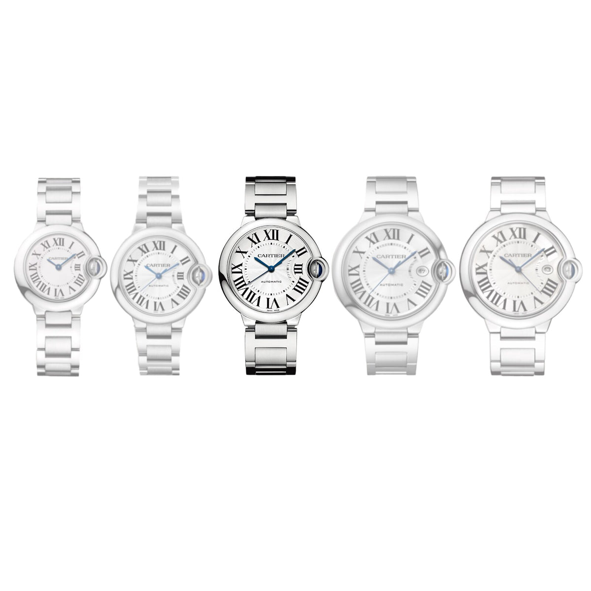Ballon Bleu de Cartier 36 | 36mm, Steel, Silver Dial, Ref. WSBB0048 - image 4