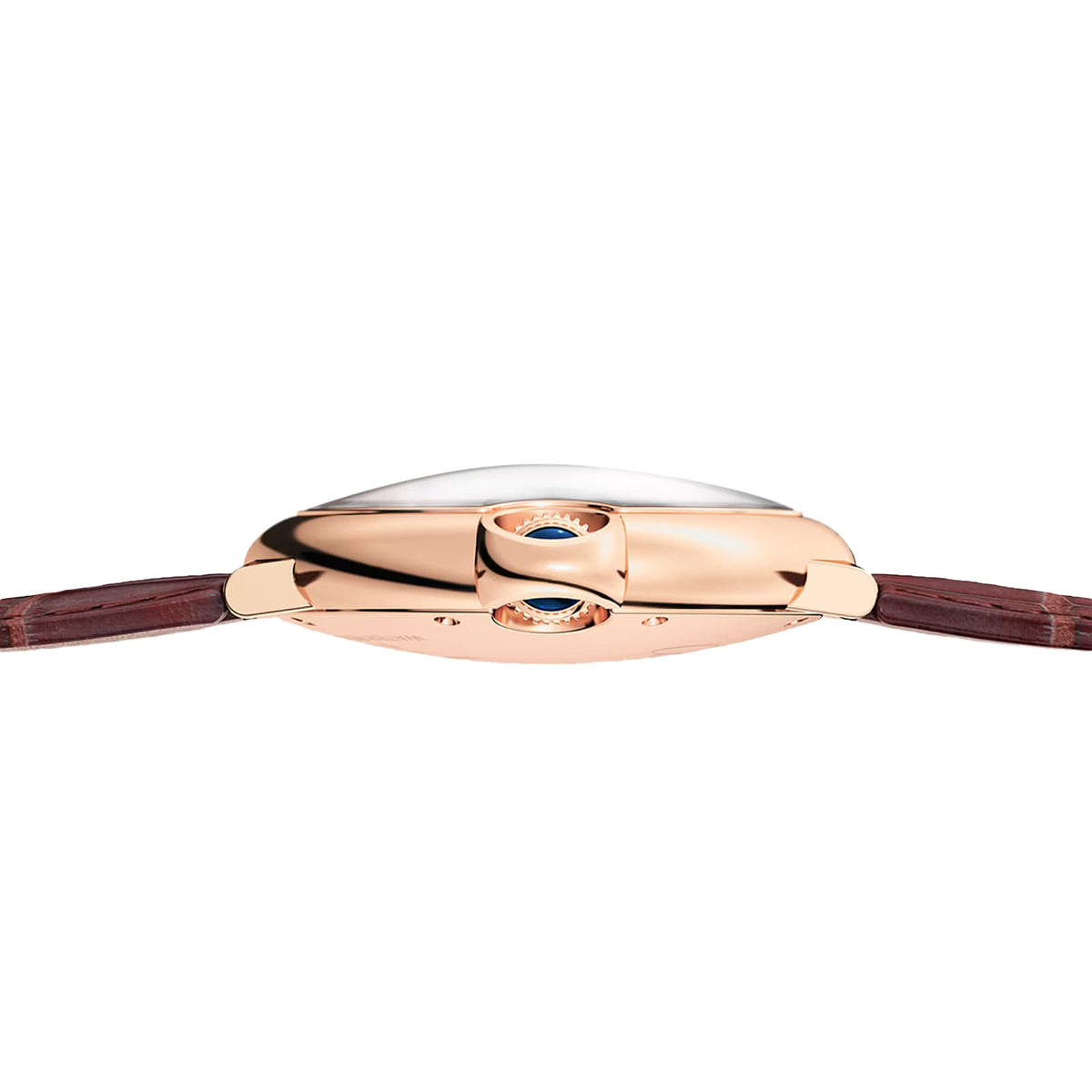 Ballon Bleu de Cartier 36 | 36mm, 18K Rose Gold, Alligator Leather, Silver Dial - image 2