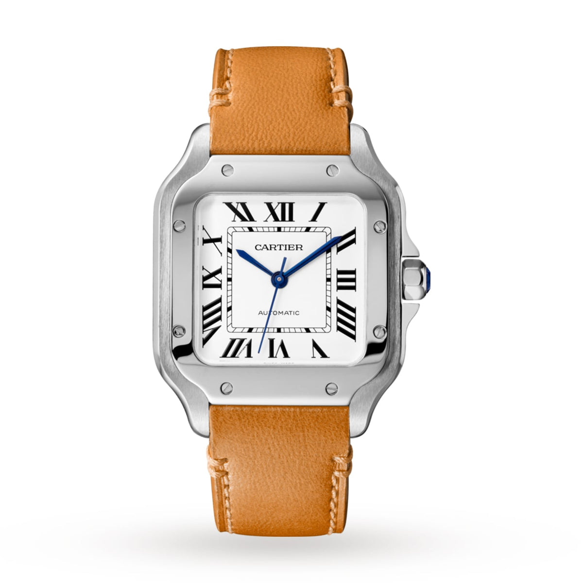 Santos de Cartier Medium Model | 35mm, Steel, Silver Dial - image 2