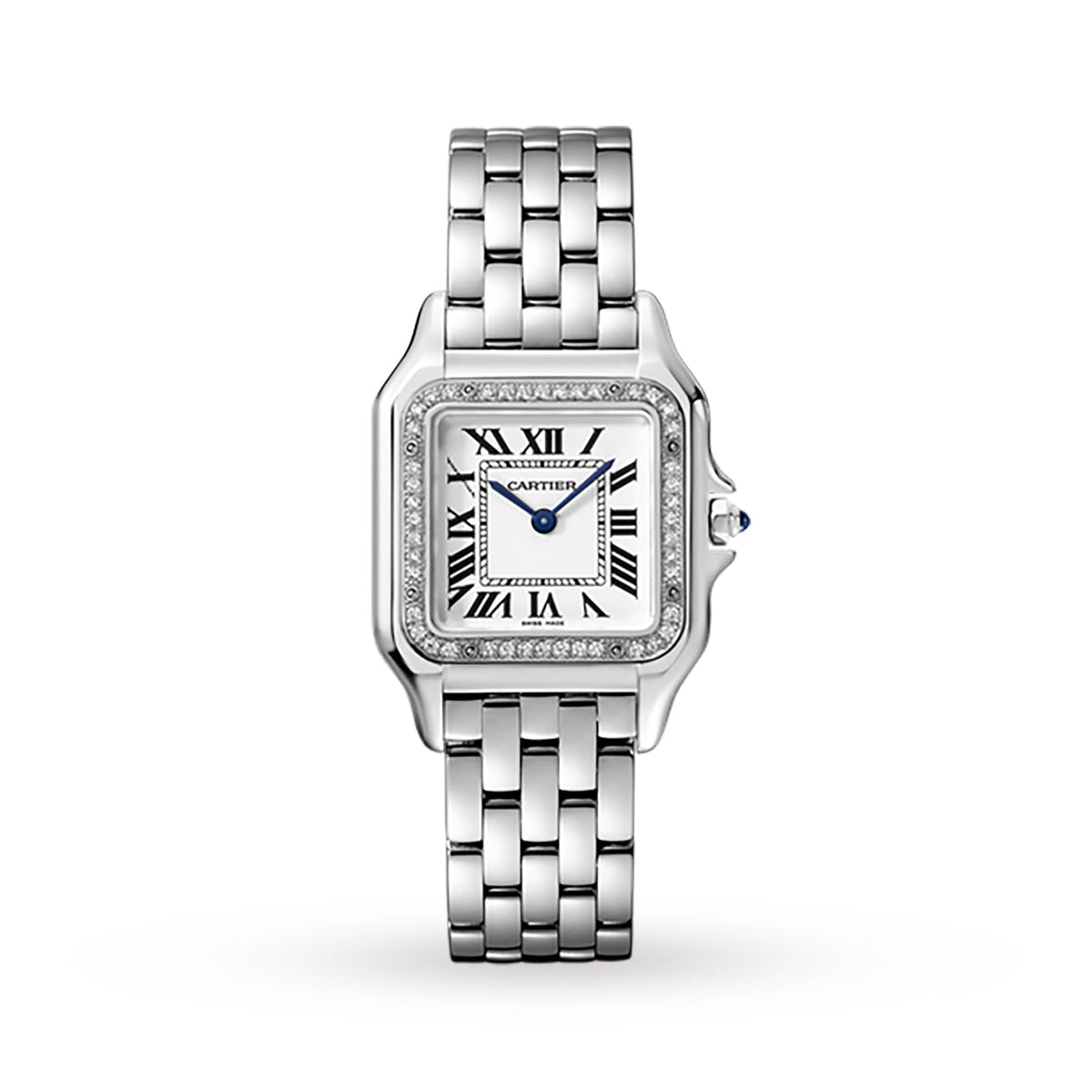 Panthère de Cartier Medium Model | 27mm, Steel, Silver Dial, Ref. W4PN0008 - image 1