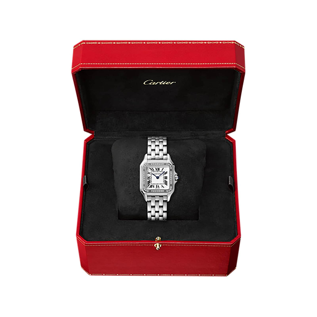 Panthère de Cartier Medium Model | 27mm, Steel, Silver Dial, Ref. W4PN0008 - image 2