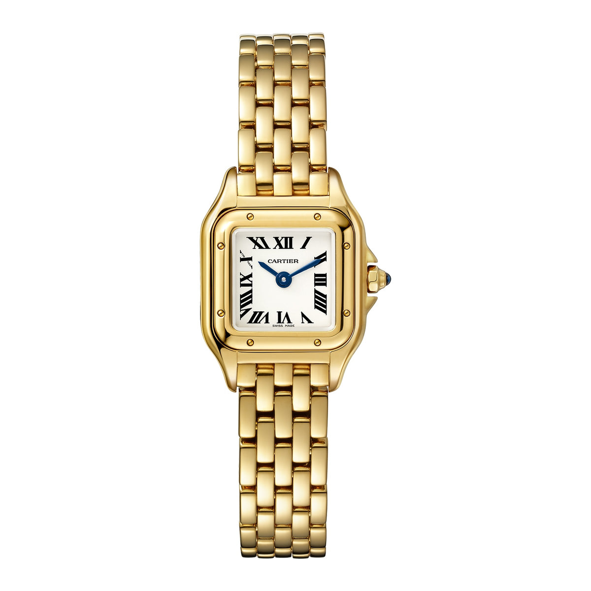 Panthère de Cartier Mini Model | 19mm, 18K Yellow Gold, Silver Dial, Ref. WGPN0016/WGPN0036 - image 1