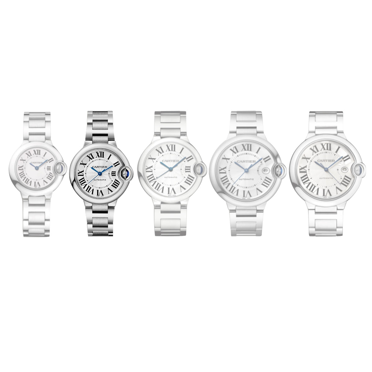 Ballon Bleu de Cartier 33 | 33mm, Steel, Silver Dial, Ref. WSBB0044 - image 4