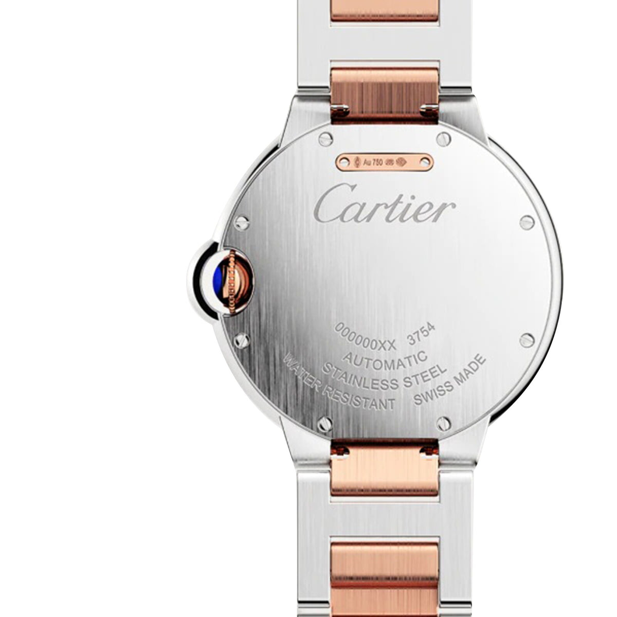 Ballon Bleu de Cartier 36 | 36mm, Two-Tone Steel & 18K Rose Gold, Silver Dial - image 3