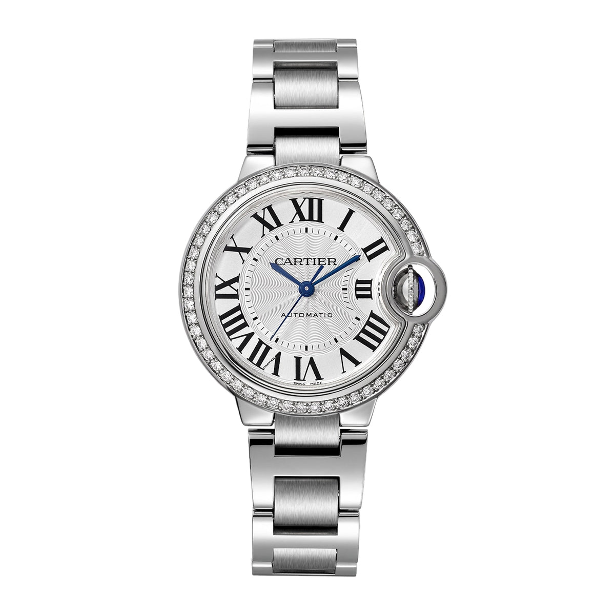Ballon Bleu de Cartier 33 | 33mm, Steel, Silver Dial, Ref. W4BB0023 - image 1