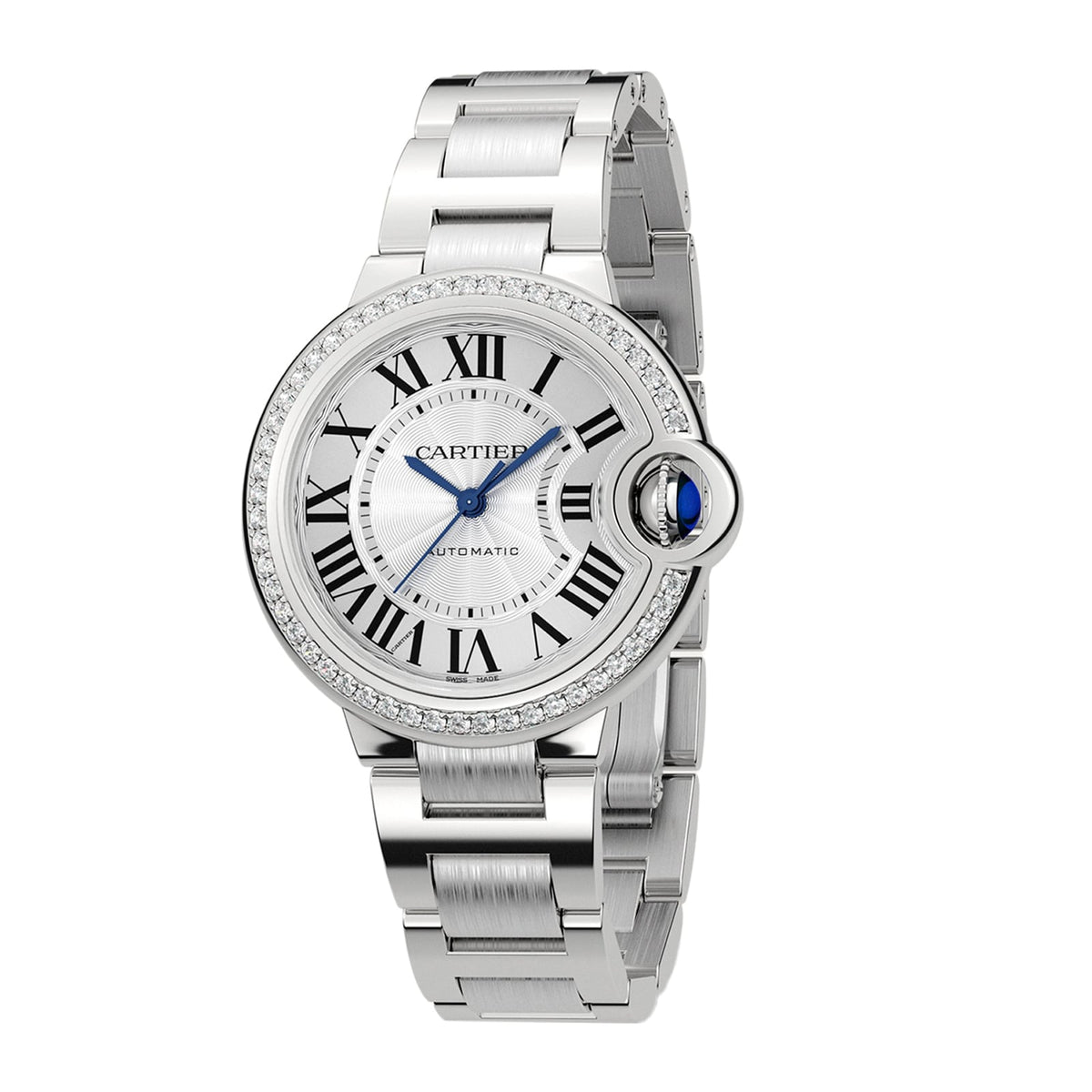 Ballon Bleu de Cartier 33 | 33mm, Steel, Silver Dial, Ref. W4BB0023 - image 2