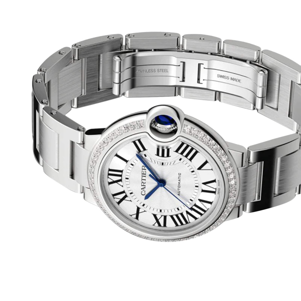 Ballon Bleu de Cartier 36 | 36mm, Steel, Silver Dial, Ref. W4BB0024 - image 4