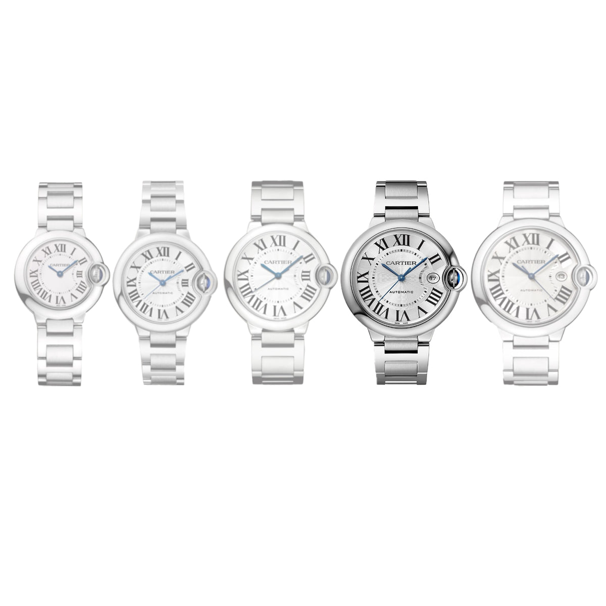 Ballon Bleu de Cartier | 40mm, Steel, Silver Dial - image 3