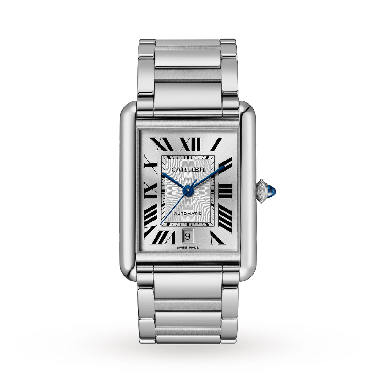 Tank Must de Cartier Extra-Large Model | 31mm, Steel, Silver Dial - image 1