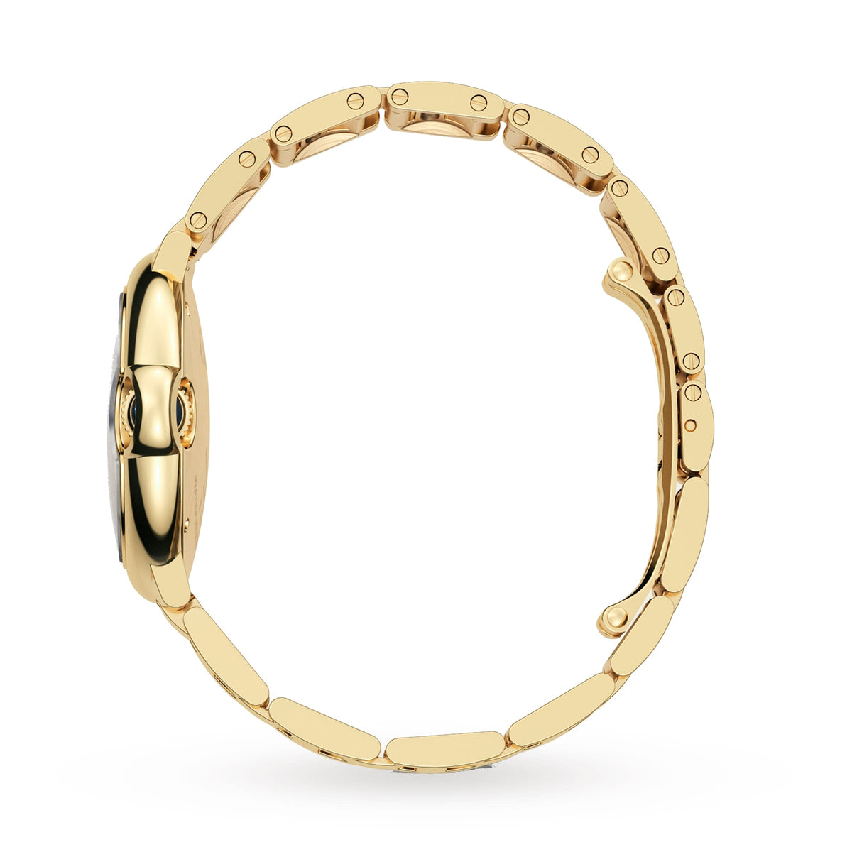 Ballon Bleu de Cartier 33 | 33mm, 18K Yellow Gold, Silver Dial, Gold Bezel - image 3