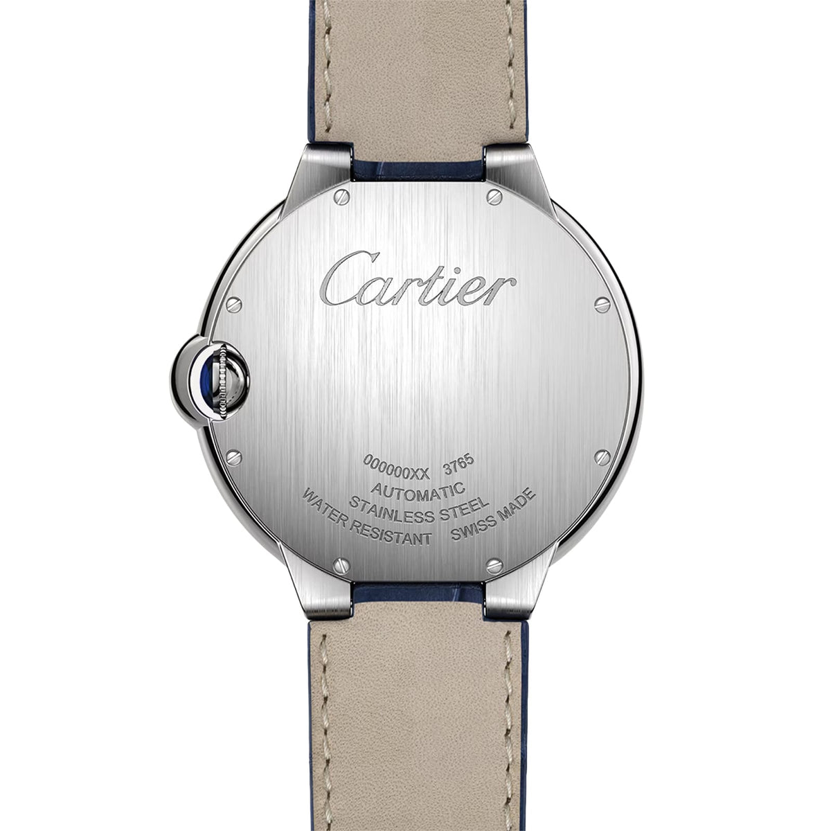 Ballon Bleu de Cartier | 42mm, Steel, Alligator Leather, Blue Dial - image 4
