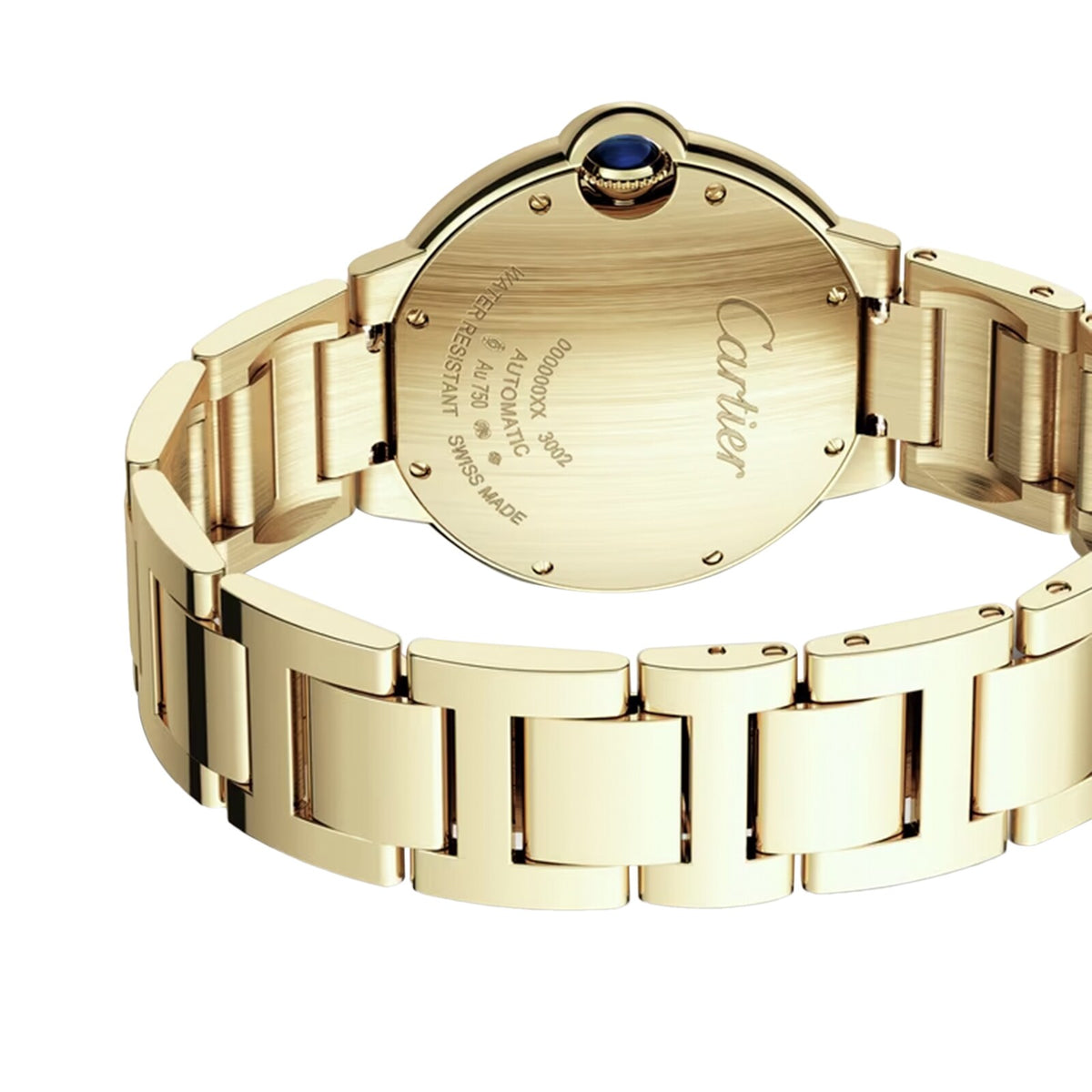Ballon Bleu de Cartier 36 | 36mm, 18K Yellow Gold, Sunray Dial - image 2