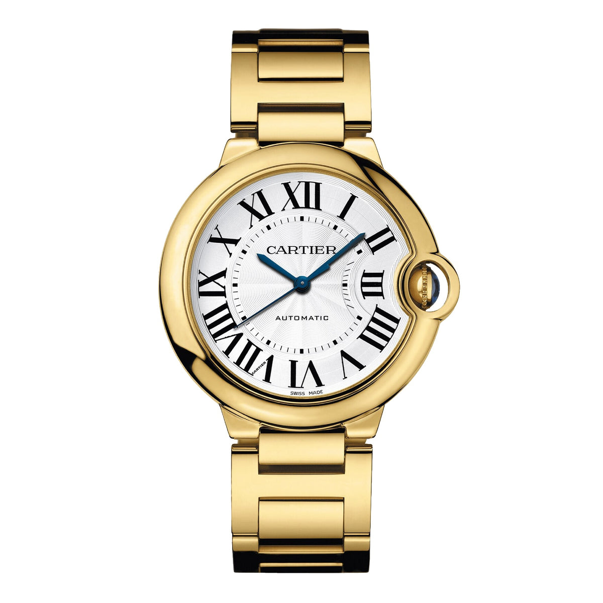 Ballon Bleu de Cartier 36 | 36mm, 18K Yellow Gold, Silver Dial - image 1
