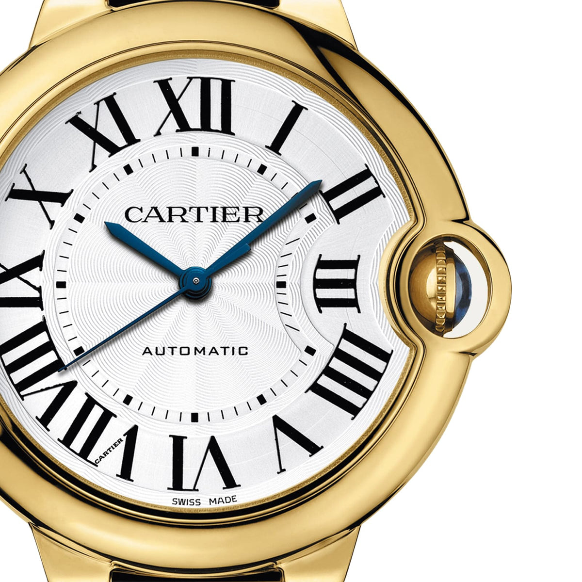 Ballon Bleu de Cartier 36 | 36mm, 18K Yellow Gold, Silver Dial - image 2