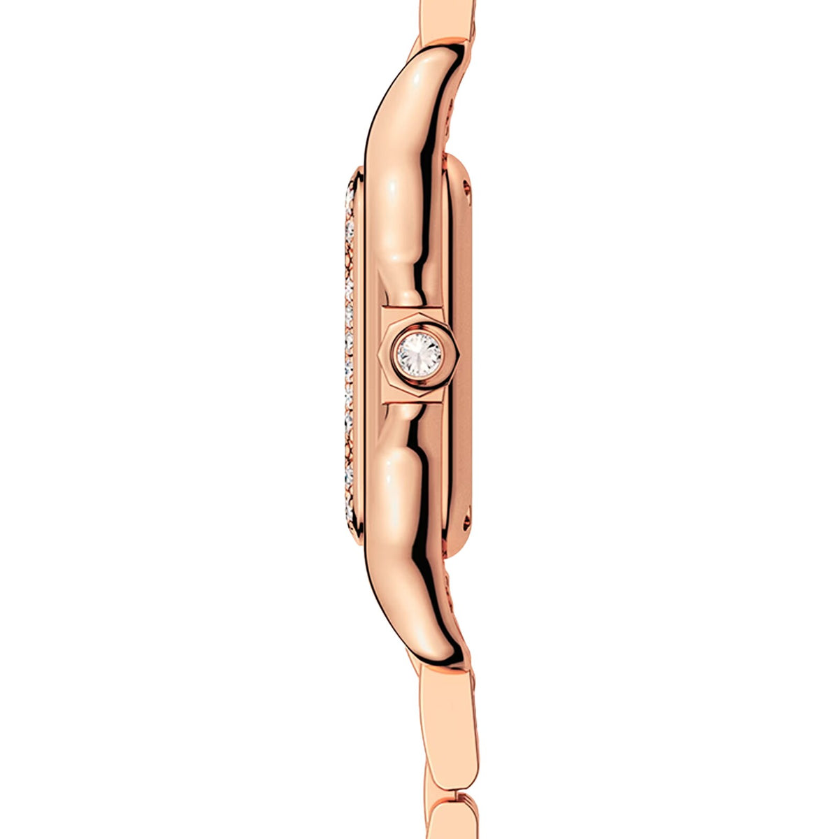 Panthère de Cartier Small model | 22mm, 18K Rose Gold, White Dial - image 3