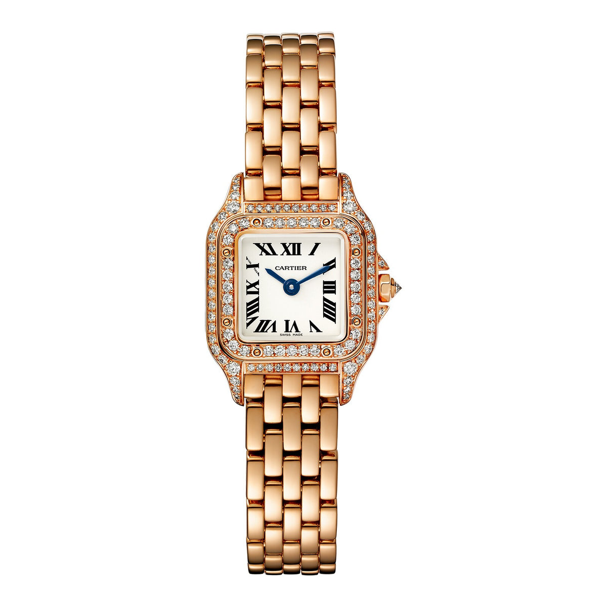 Panthère de Cartier Small Model | 20mm, 18K Rose Gold, Silver Dial - image 1