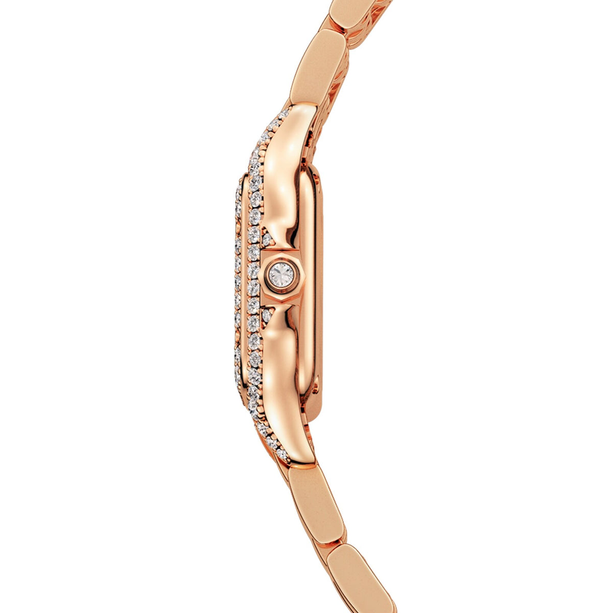 Panthère de Cartier Small Model | 20mm, 18K Rose Gold, Silver Dial - image 4
