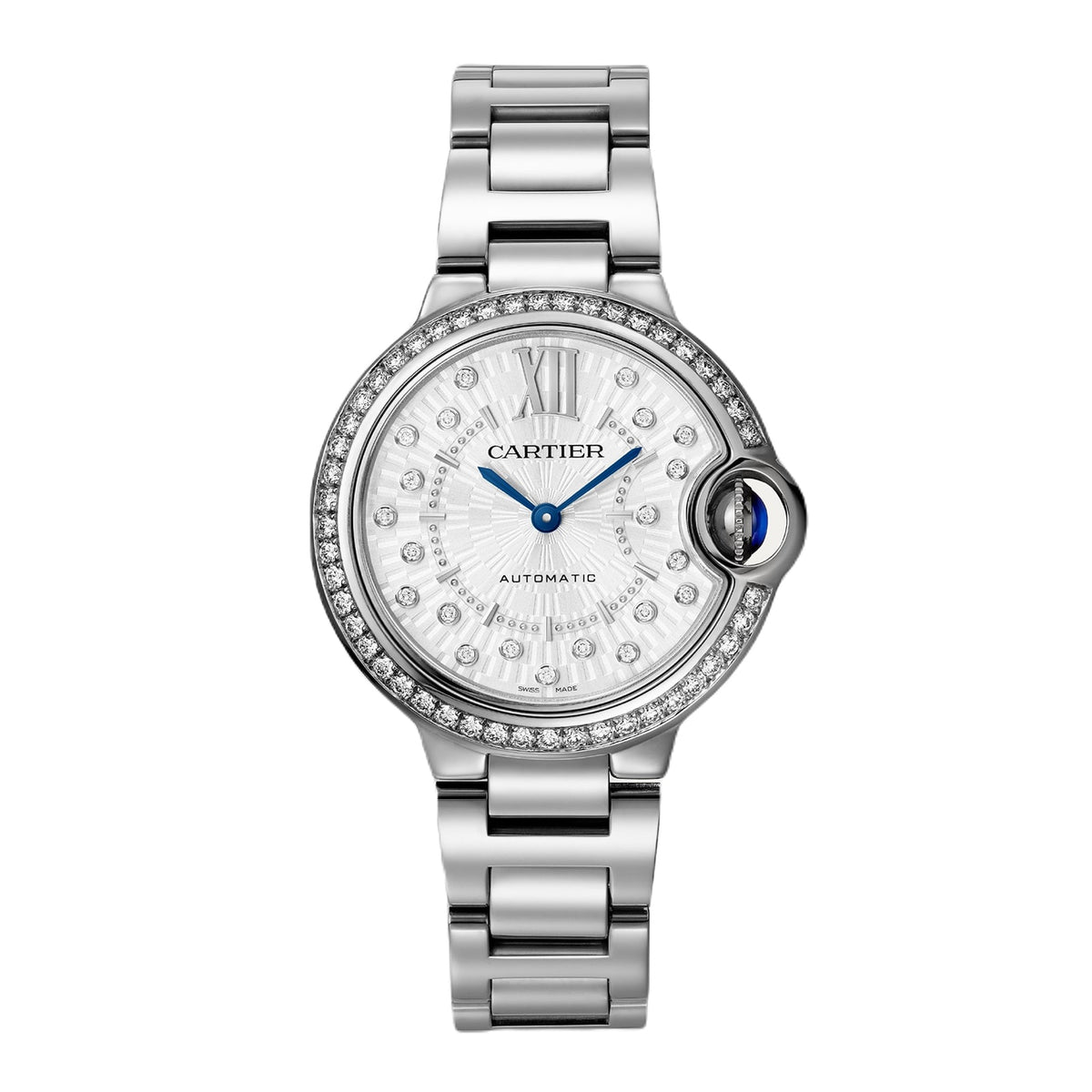 Ballon Bleu de Cartier 33 | 33mm, Steel, Diamond Grey Dial - image 1