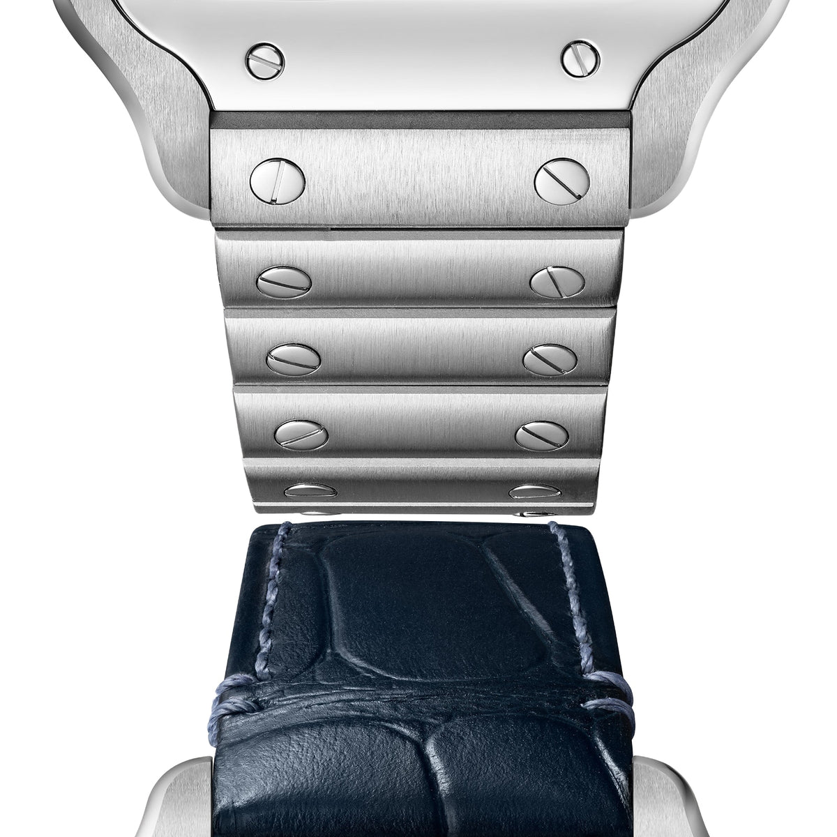 Santos de Cartier | 35mm, Steel, Blue Dial - image 2