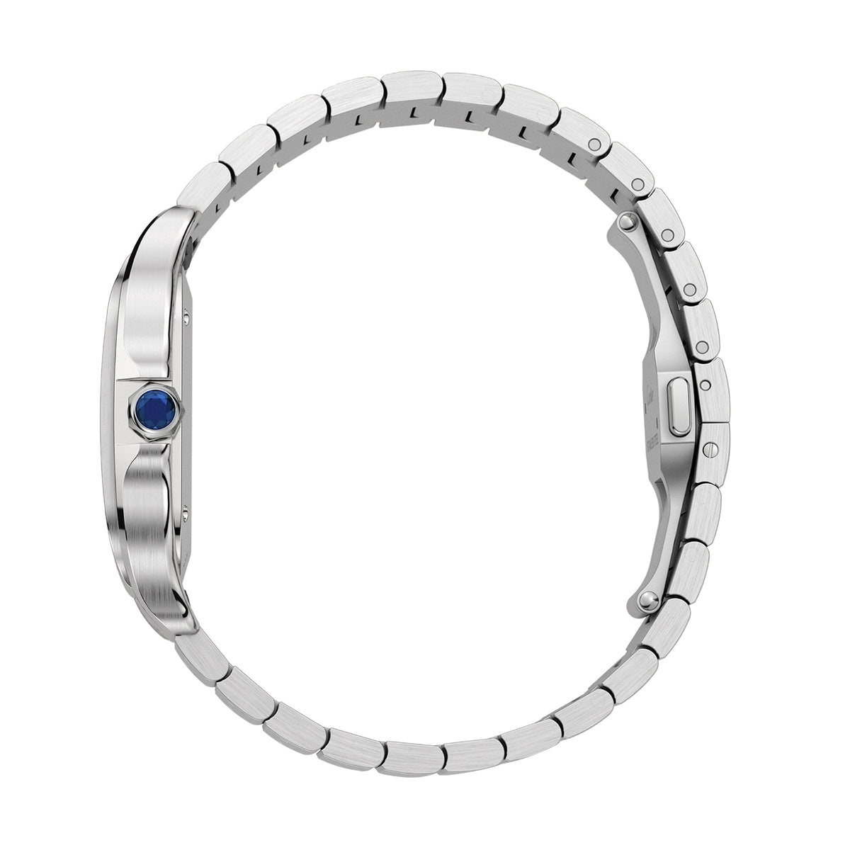 Santos de Cartier | 35mm, Steel, Blue Dial - image 4