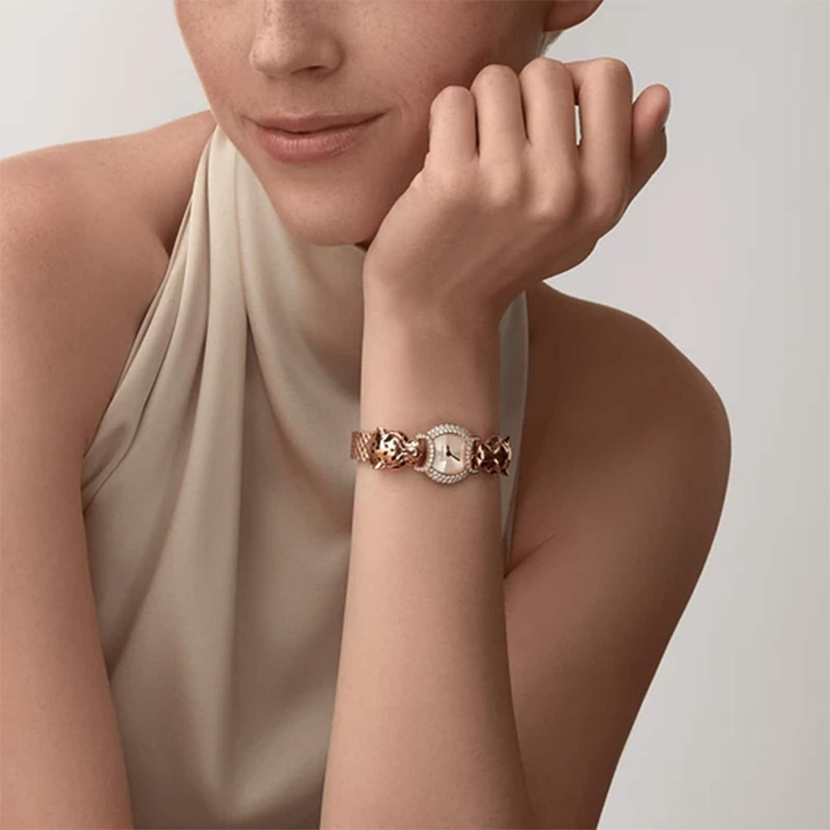 La Panthère de Cartier | 22mm, 18K Rose Gold, Gold Dial - image 4