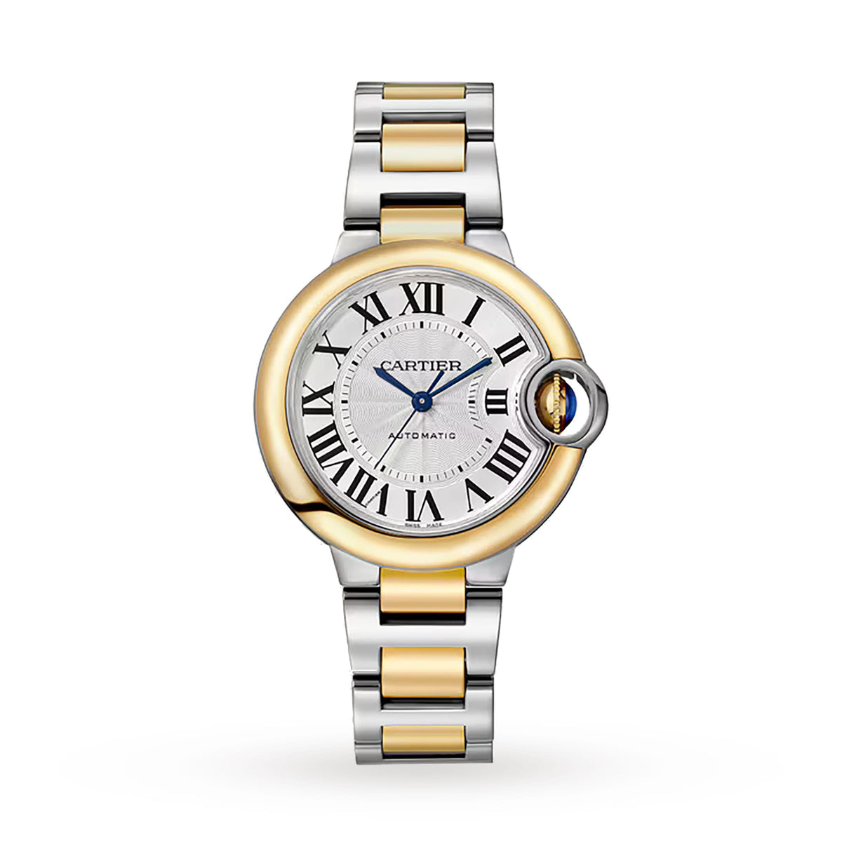 Ballon Bleu de Cartier 33 | 33mm, Two-Tone Steel & 18K Yellow Gold, Silver Dial - image 1
