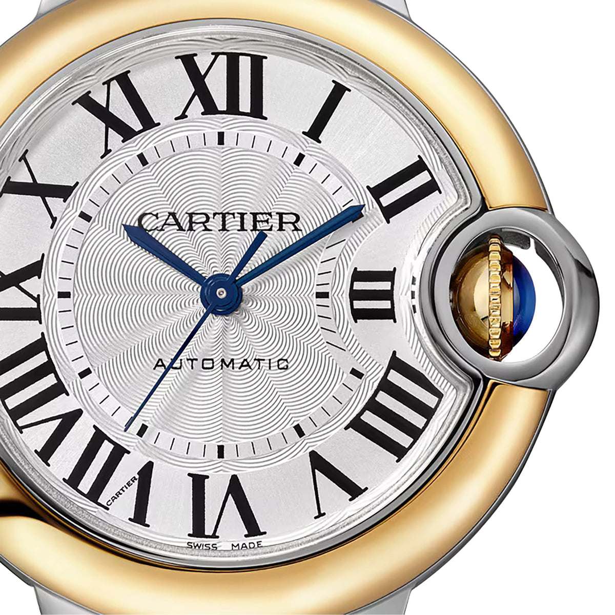 Ballon Bleu de Cartier 33 | 33mm, Two-Tone Steel & 18K Yellow Gold, Silver Dial - image 2