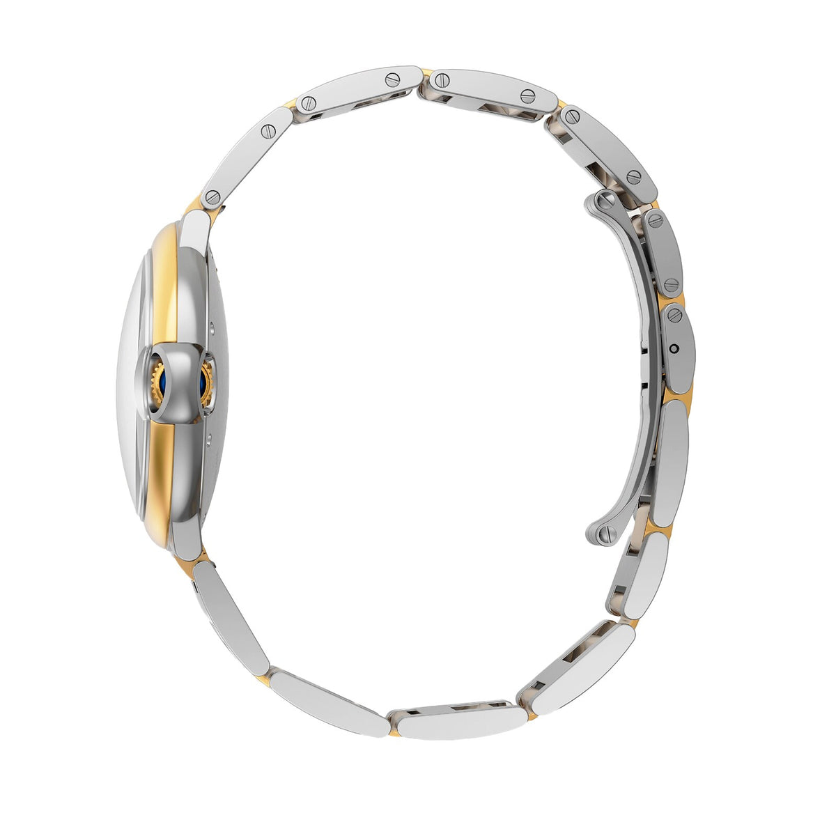 Ballon Bleu de Cartier 36 | 36mm, Two-Tone Steel & 18K Yellow Gold, Silver Dial - image 3