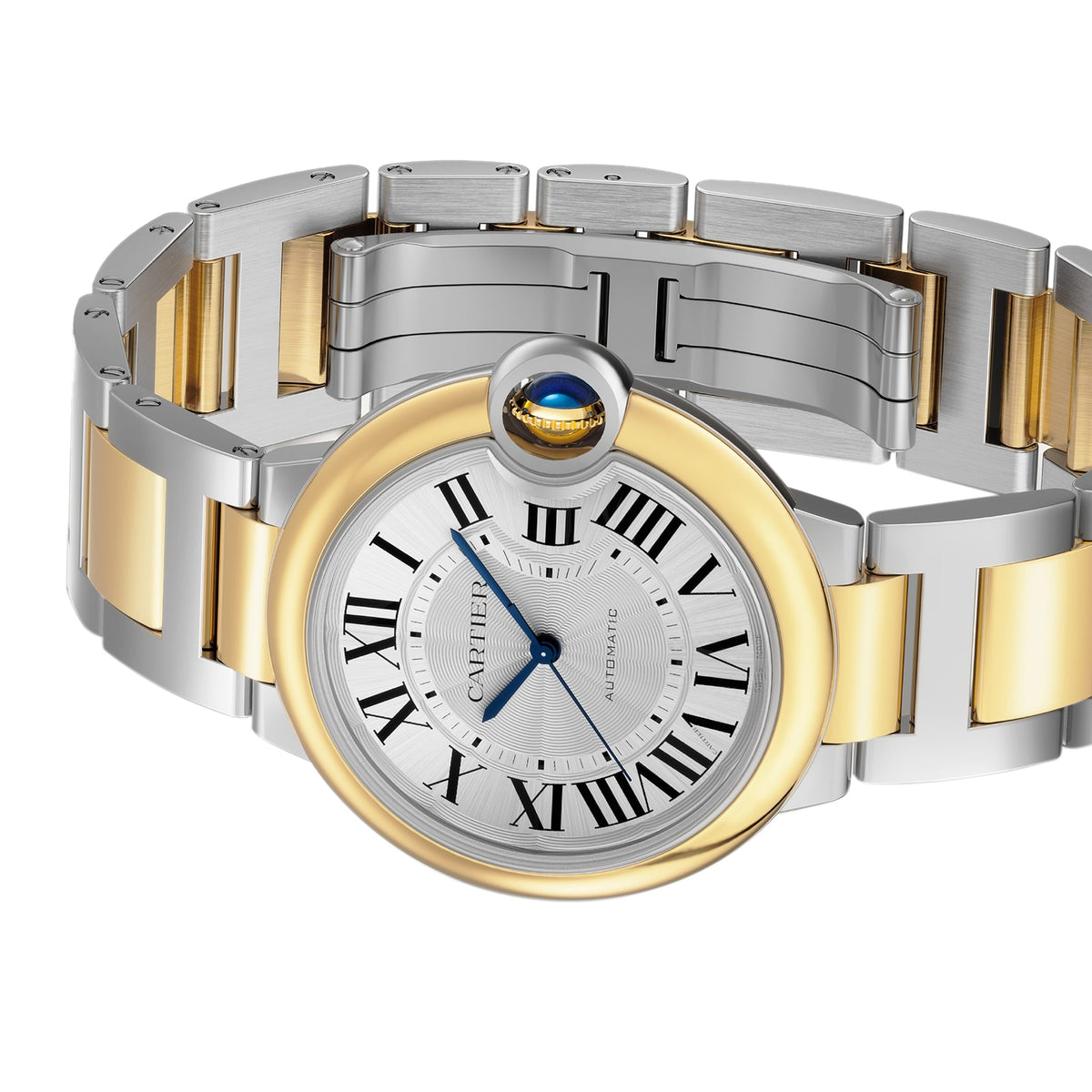 Ballon Bleu de Cartier 36 | 36mm, Two-Tone Steel & 18K Yellow Gold, Silver Dial - image 4