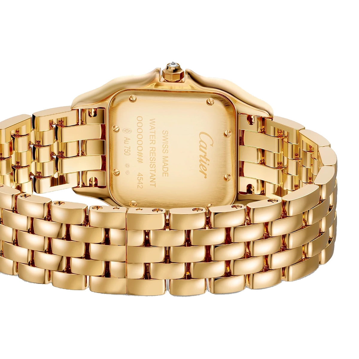 Panthère de Cartier Medium Model | 27mm, 18K Yellow Gold, Diamond Silver Dial - image 2