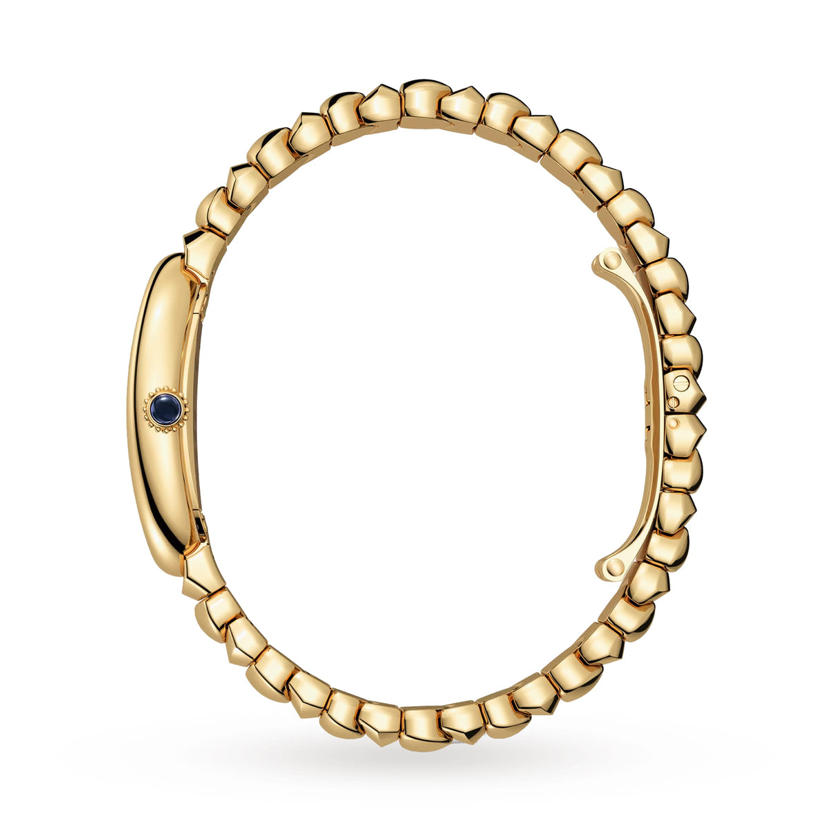 Baignoire Mini Model | 23mm, 18K Yellow Gold, Silver Dial - image 3