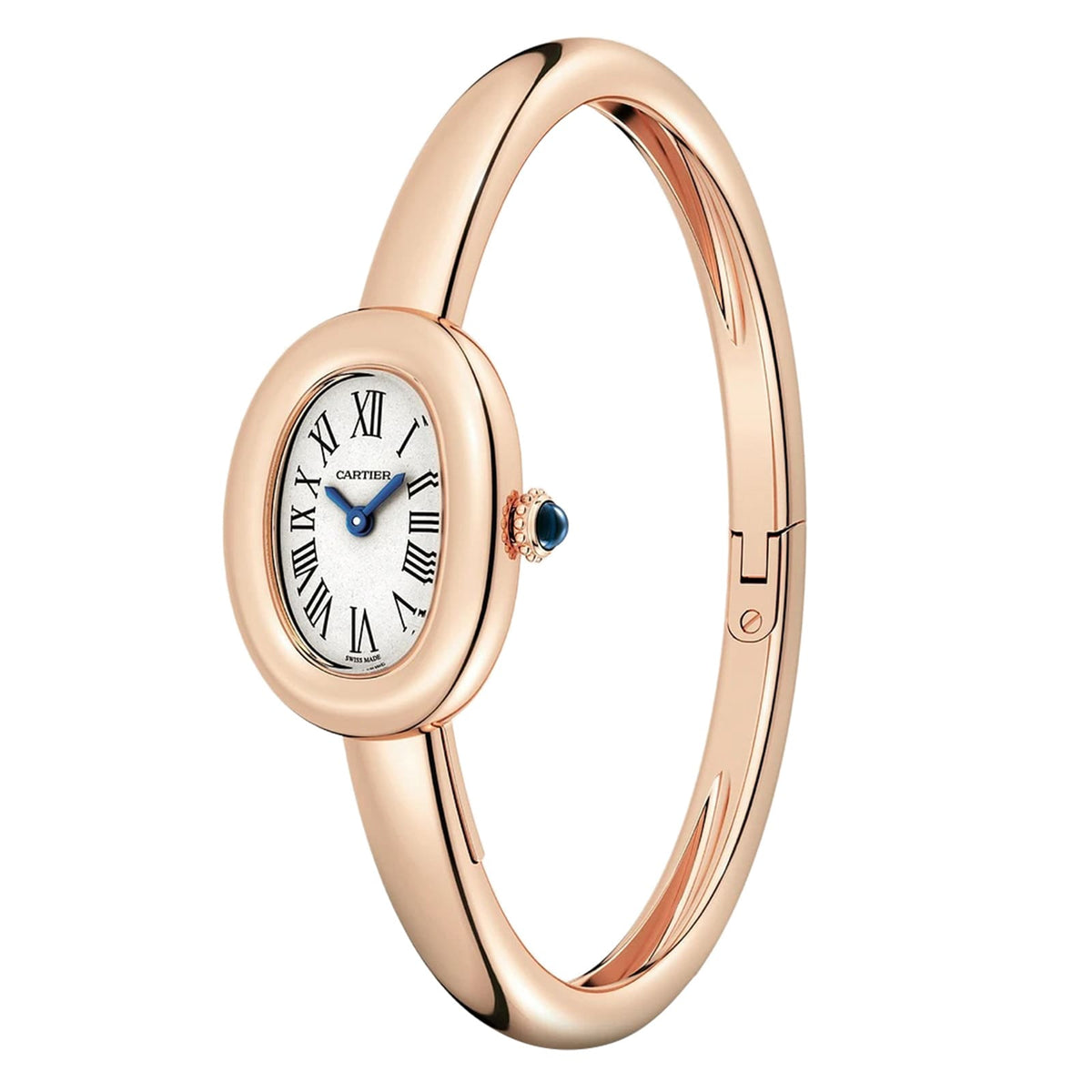 Baignoire Mini Model (Size 16) | 18.5mm, 18K Rose Gold, White Dial - image 2