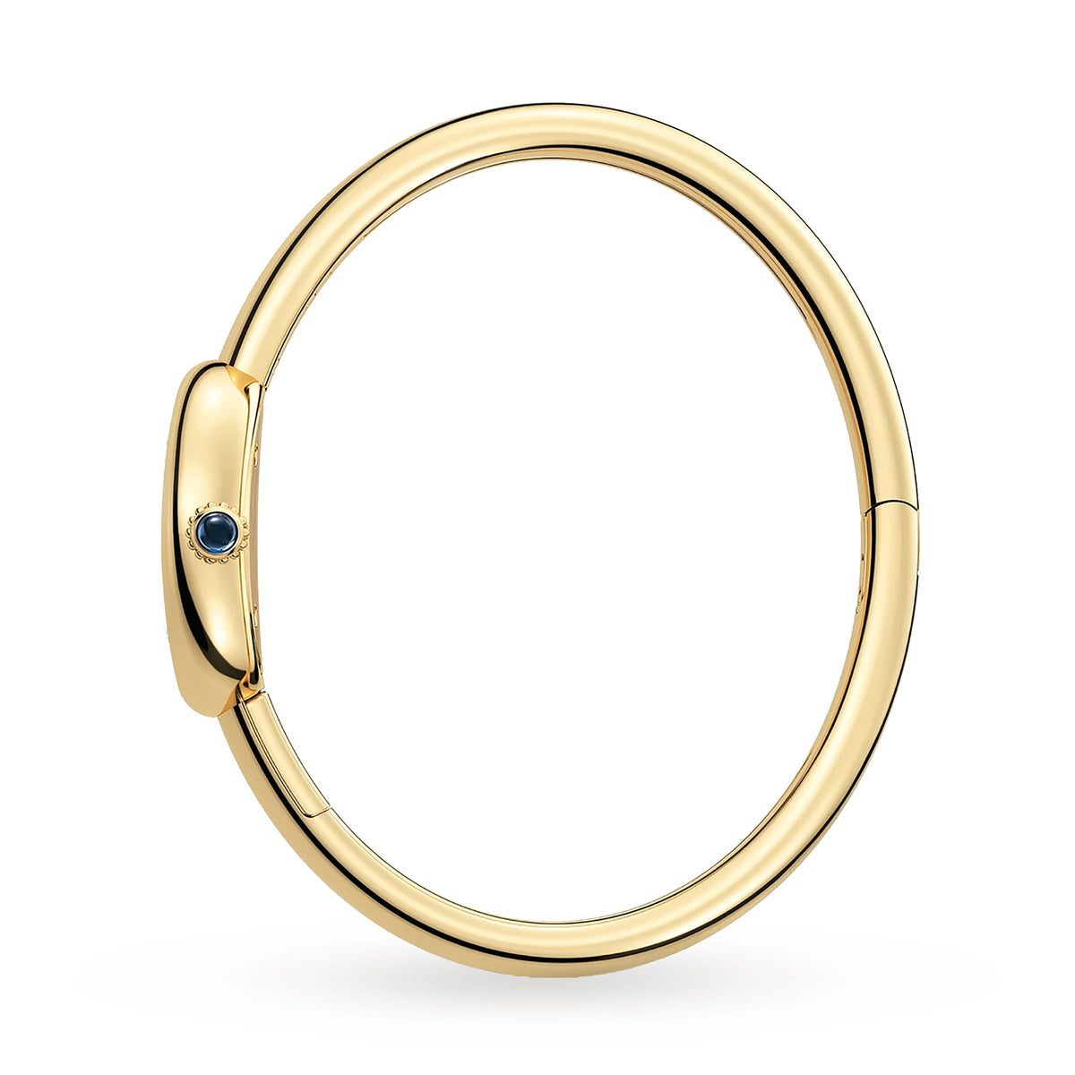 Baignoire Mini Model (Size 15) | 18.5mm, 18K Yellow Gold, White Dial - image 3
