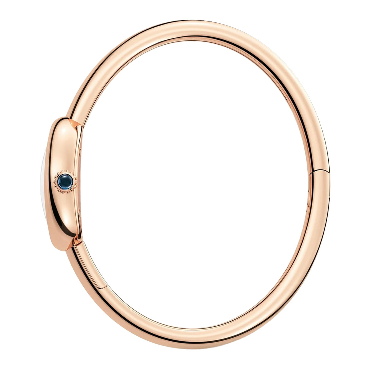 Baignoire Mini Model (Size 15) | 18.5mm, 18K Rose Gold, White Dial - image 3