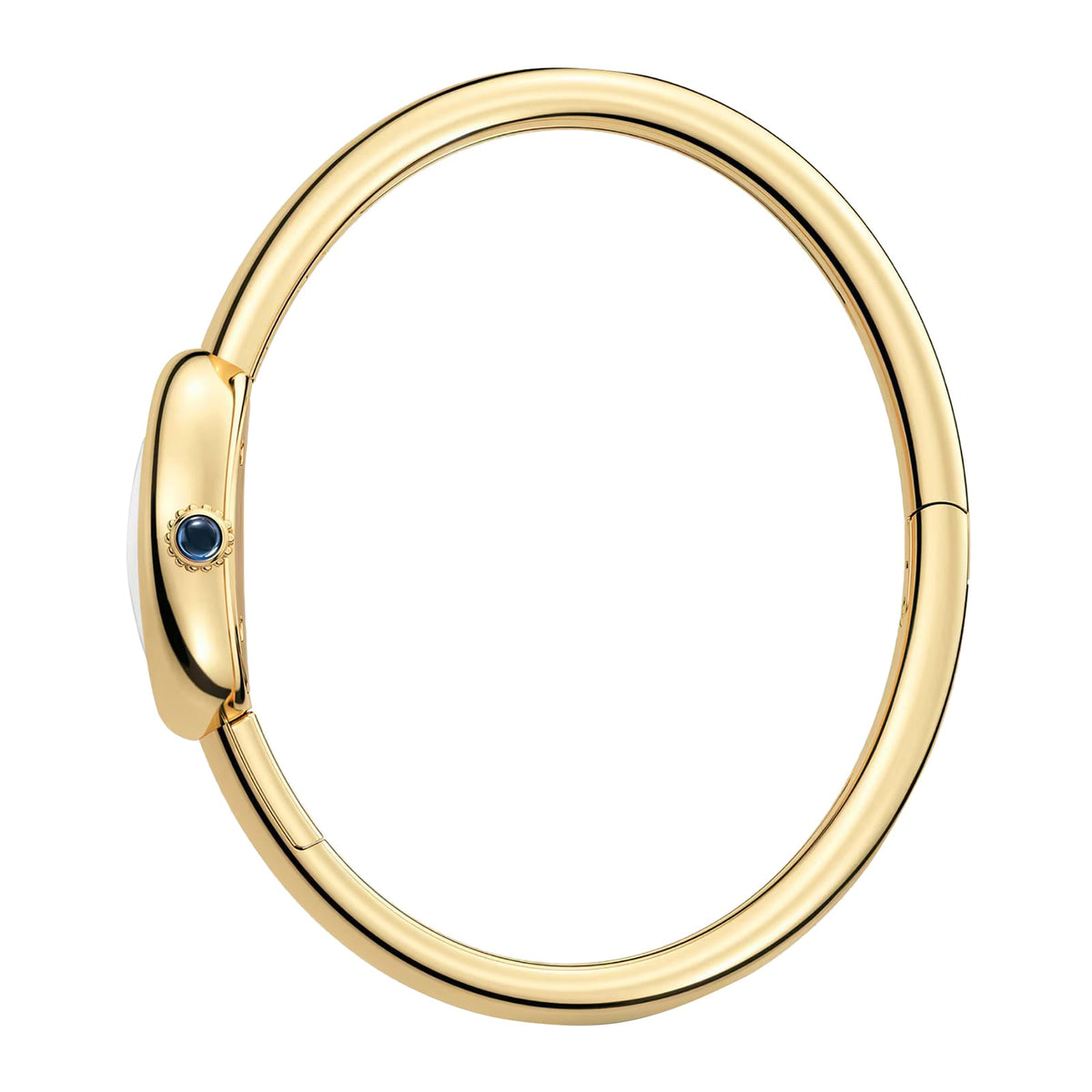 Baignoire Mini Model (Size 17) | 18.5mm, 18K Yellow Gold, White Dial - image 3