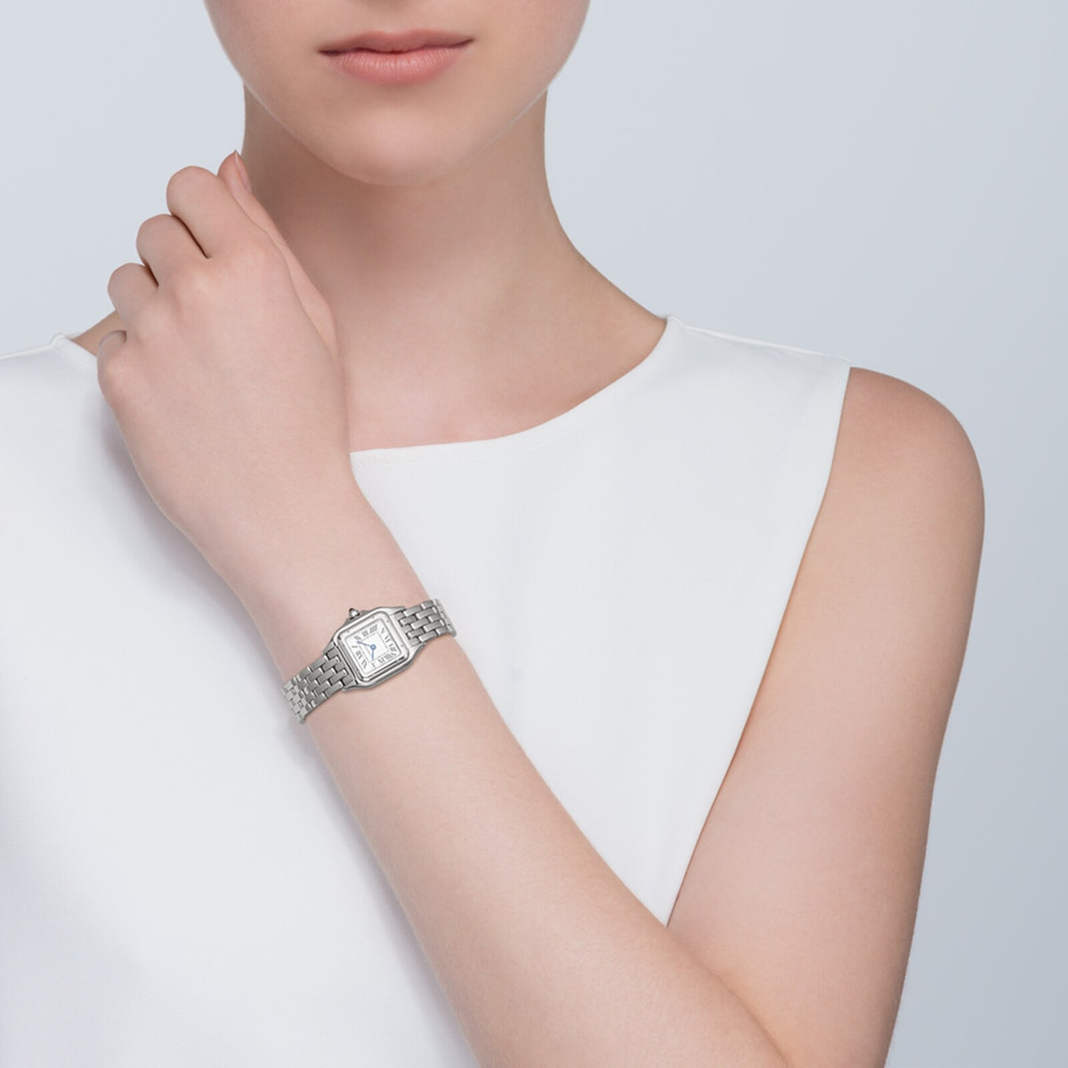Panthère de Cartier Small Model | 23mm, Steel, Silver Dial, Ref. WSPN0013 - image 2