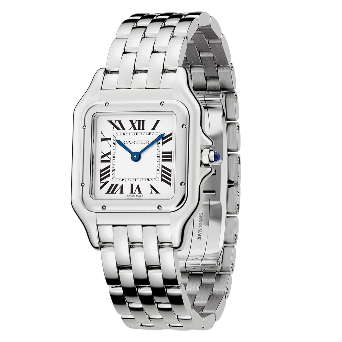 Panthère de Cartier Medium Model | 27mm, Steel, White Dial - image 2