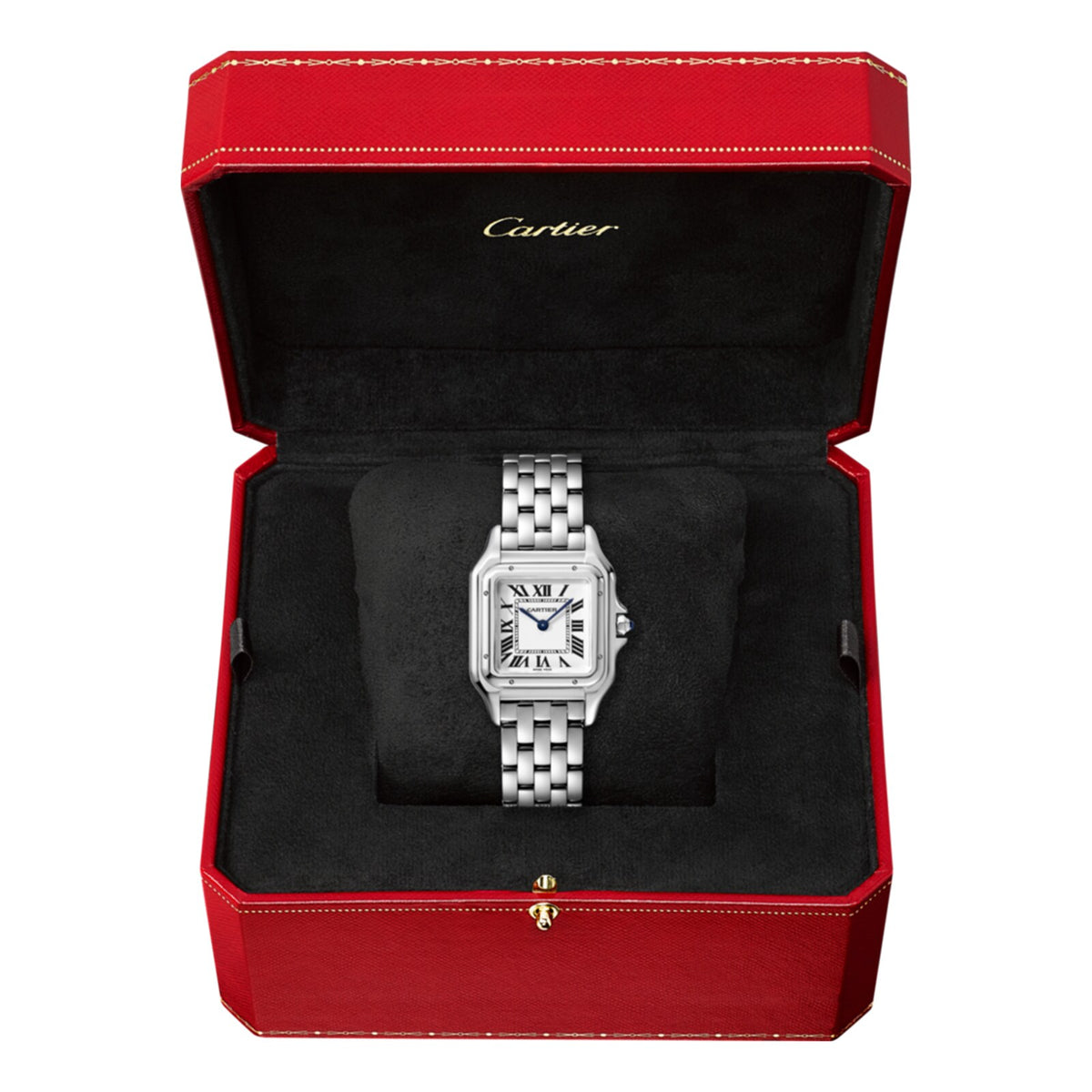 Panthère de Cartier Medium Model | 27mm, Steel, White Dial - image 3