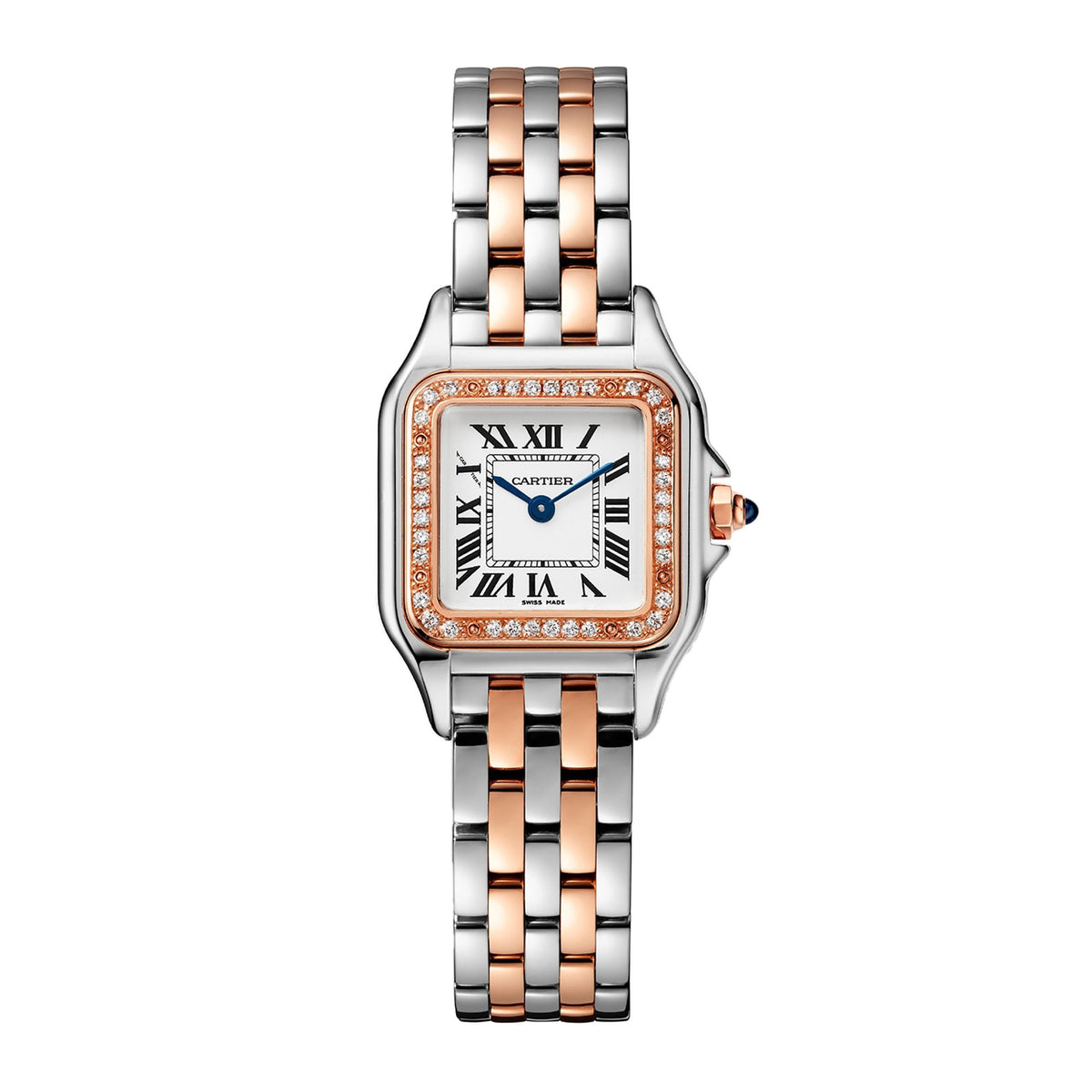 Panthère de Cartier Small Model | 22mm, Two-Tone Steel & 18K Rose Gold, Silver Dial - image 1