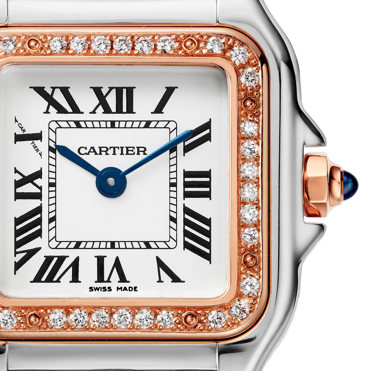 Panthère de Cartier Small Model | 22mm, Two-Tone Steel & 18K Rose Gold, Silver Dial - image 2