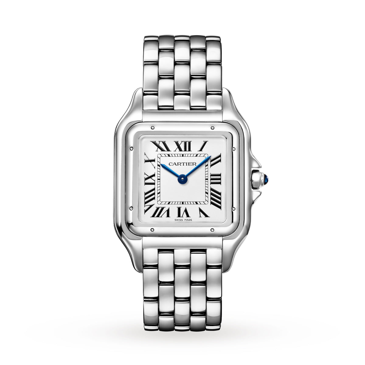 Panthère de Cartier Large Model | 31mm, Steel, White Dial - image 1