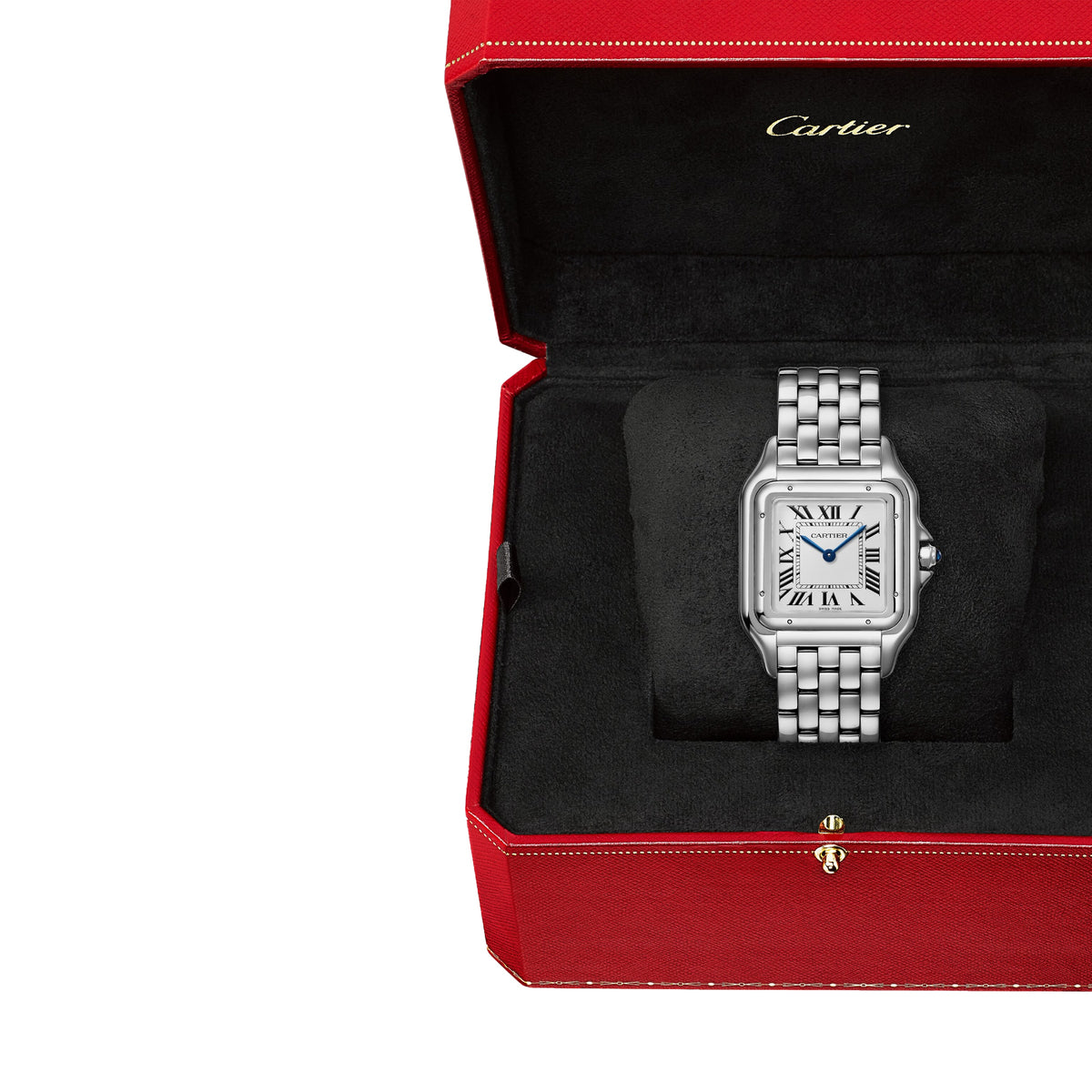 Panthère de Cartier Large Model | 31mm, Steel, White Dial - image 3