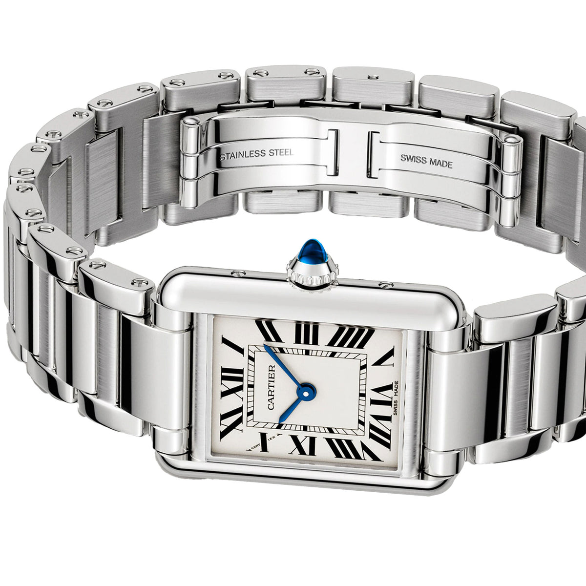 Tank Must de Cartier Small Model | 22mm, Steel, Silver Dial - image 3