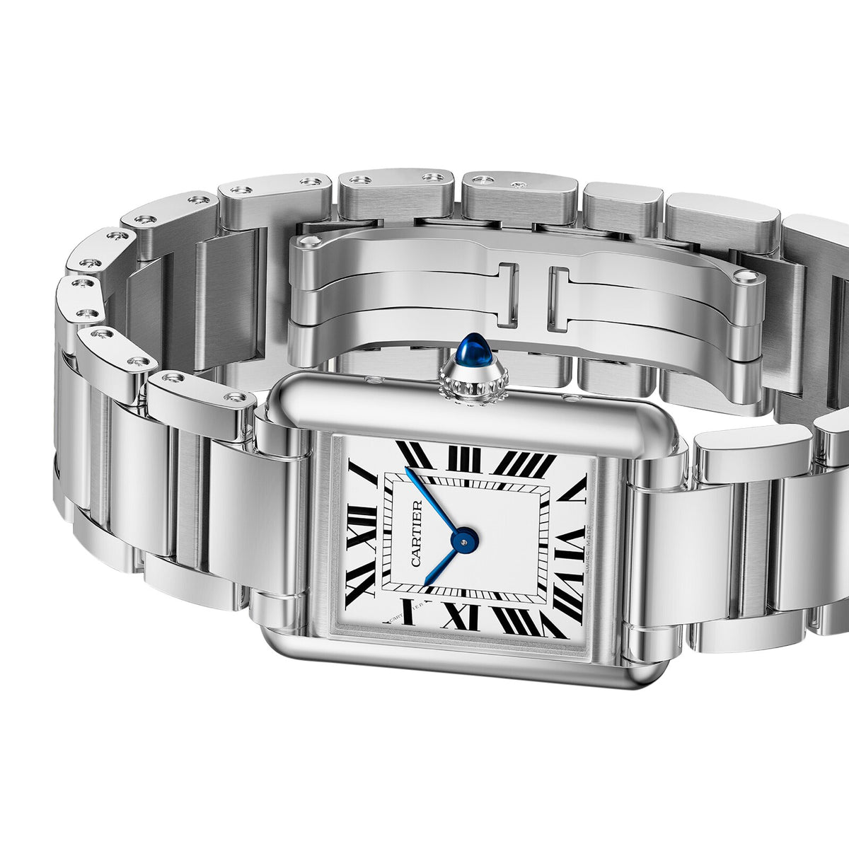 Tank Must Solarbeat™ Small Model | 22mm, Steel, Ivory Dial - image 3