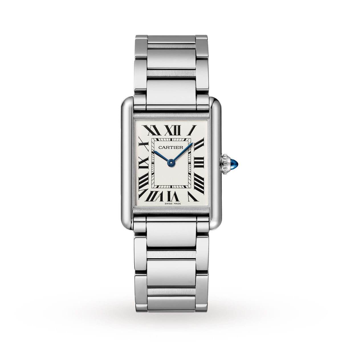 Tank Must de Cartier Large Model | 25.5mm, Steel, Silver Dial - image 1
