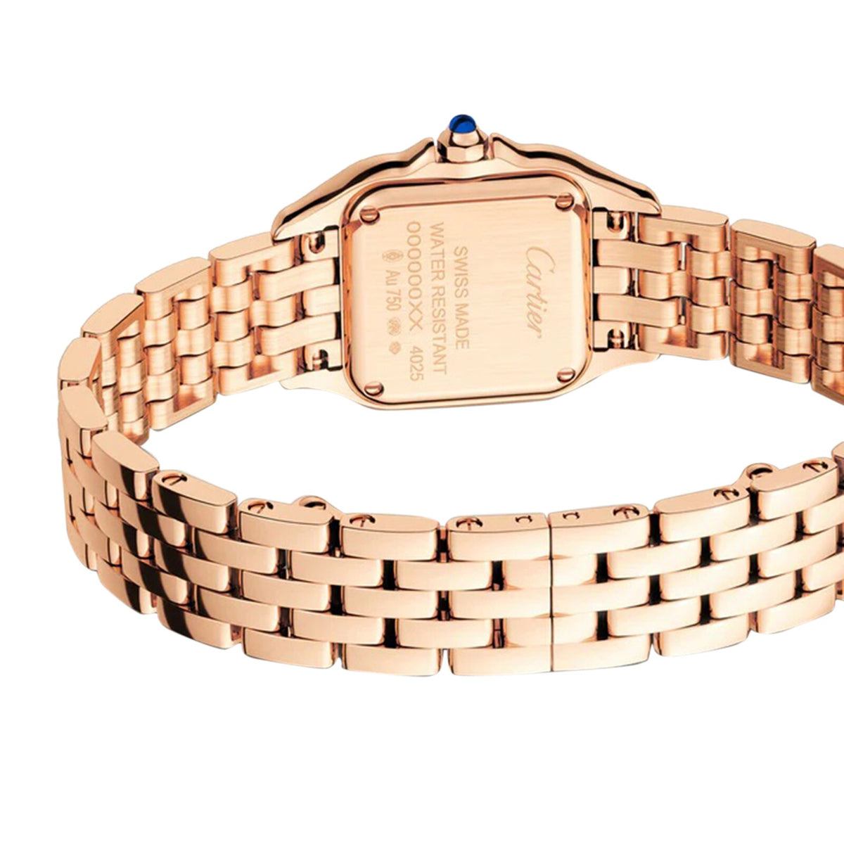 Panthère de Cartier Small Model | 23mm, 18K Rose Gold, White Dial - image 3