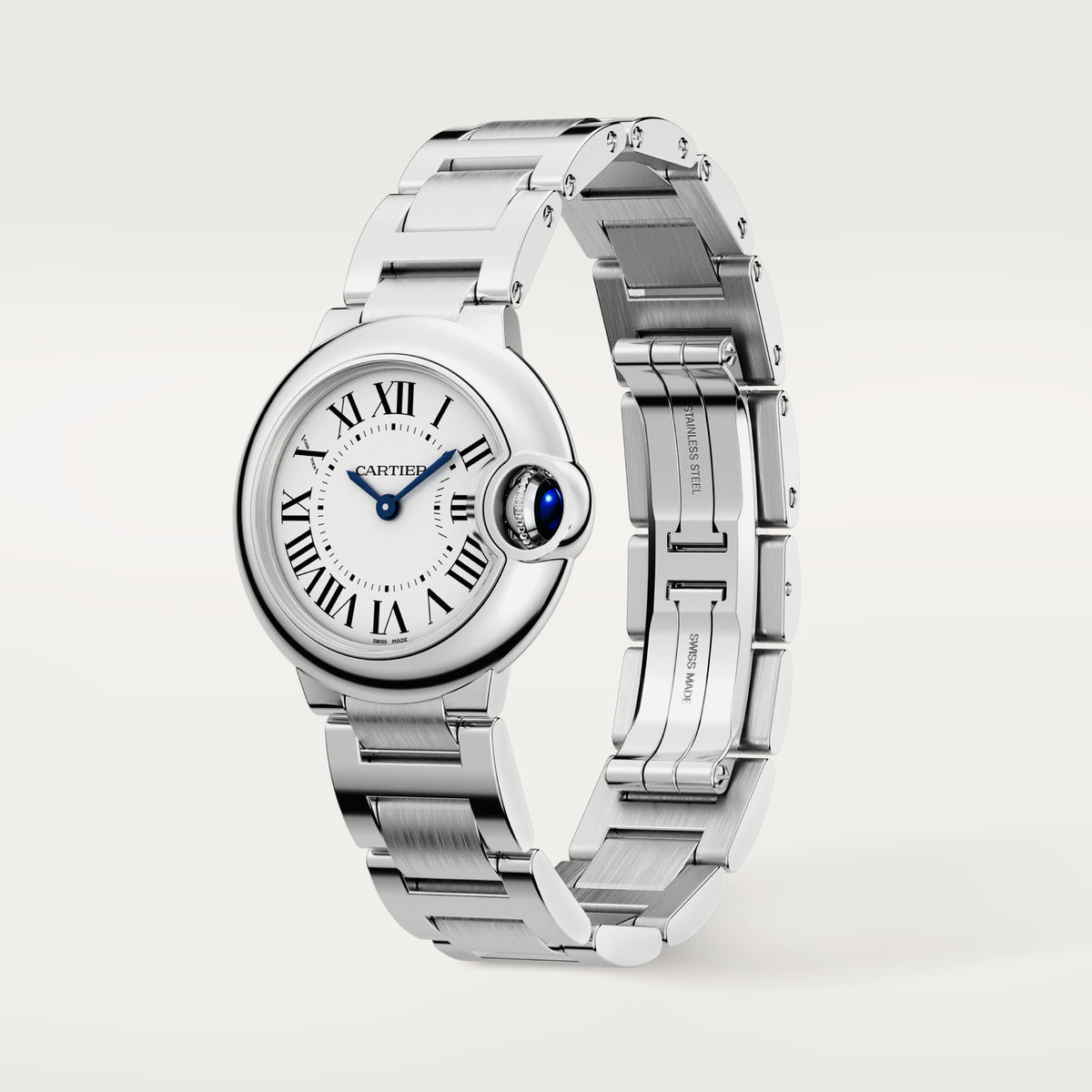 Ballon Bleu de Cartier 28 | 28mm, Steel, Silvered Dial - image 3