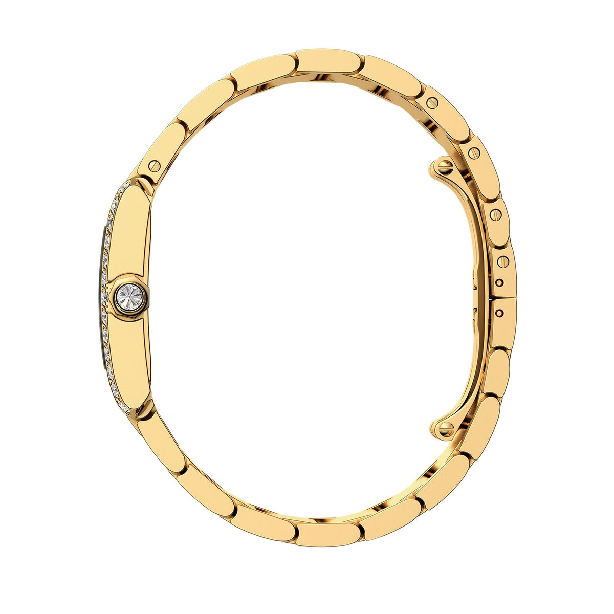 Tank Française Medium Model | 27mm, 18K Yellow Gold, Champagne Dial, Ref. WJTA0061 - image 3