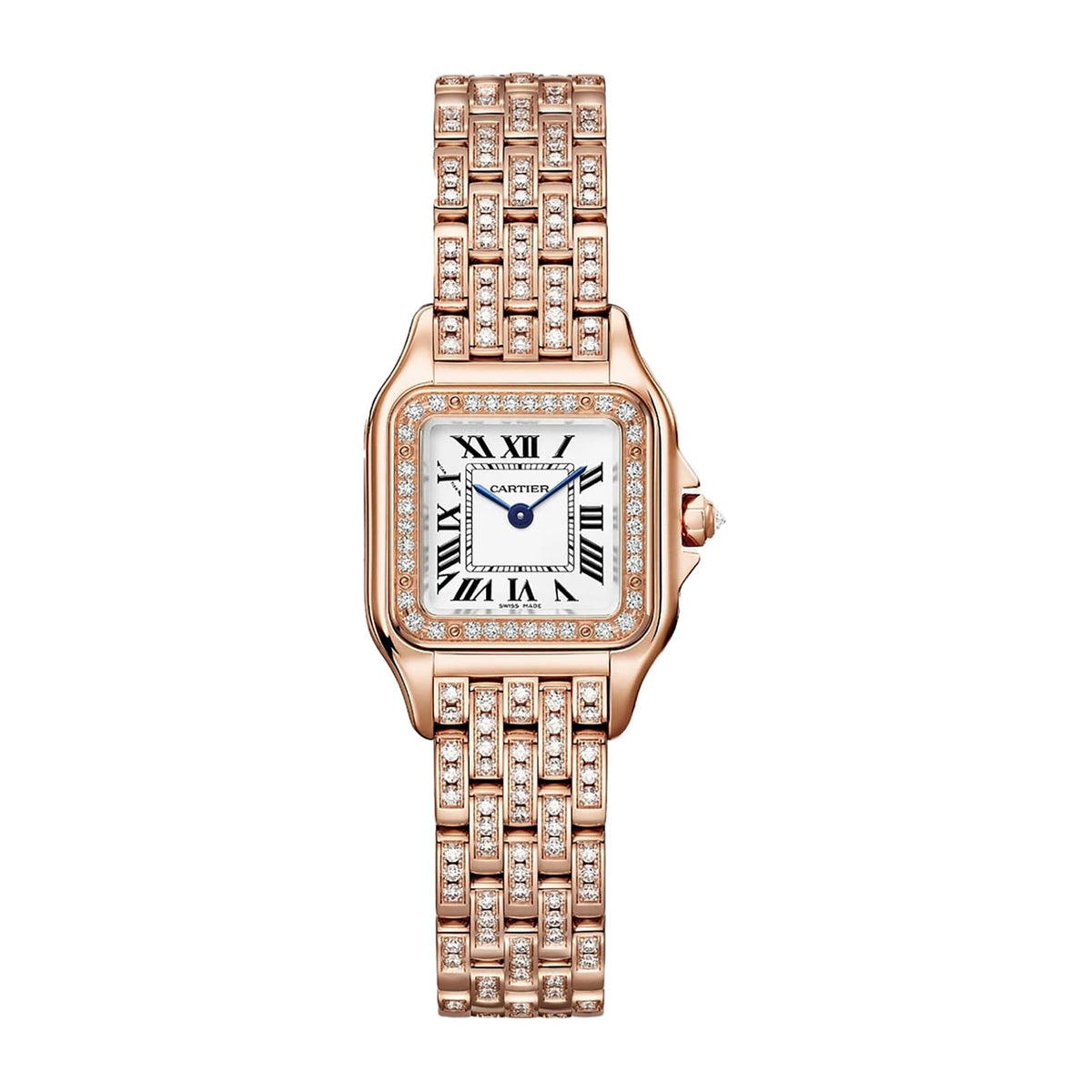 Panthère de Cartier Small Model | 22mm, 18K Rose Gold, White Dial - image 1